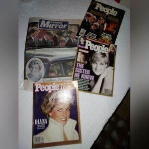 Princess Diana Vintage 1997 collectibles